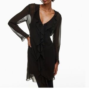 Aritzia Frenchy dress black size medium